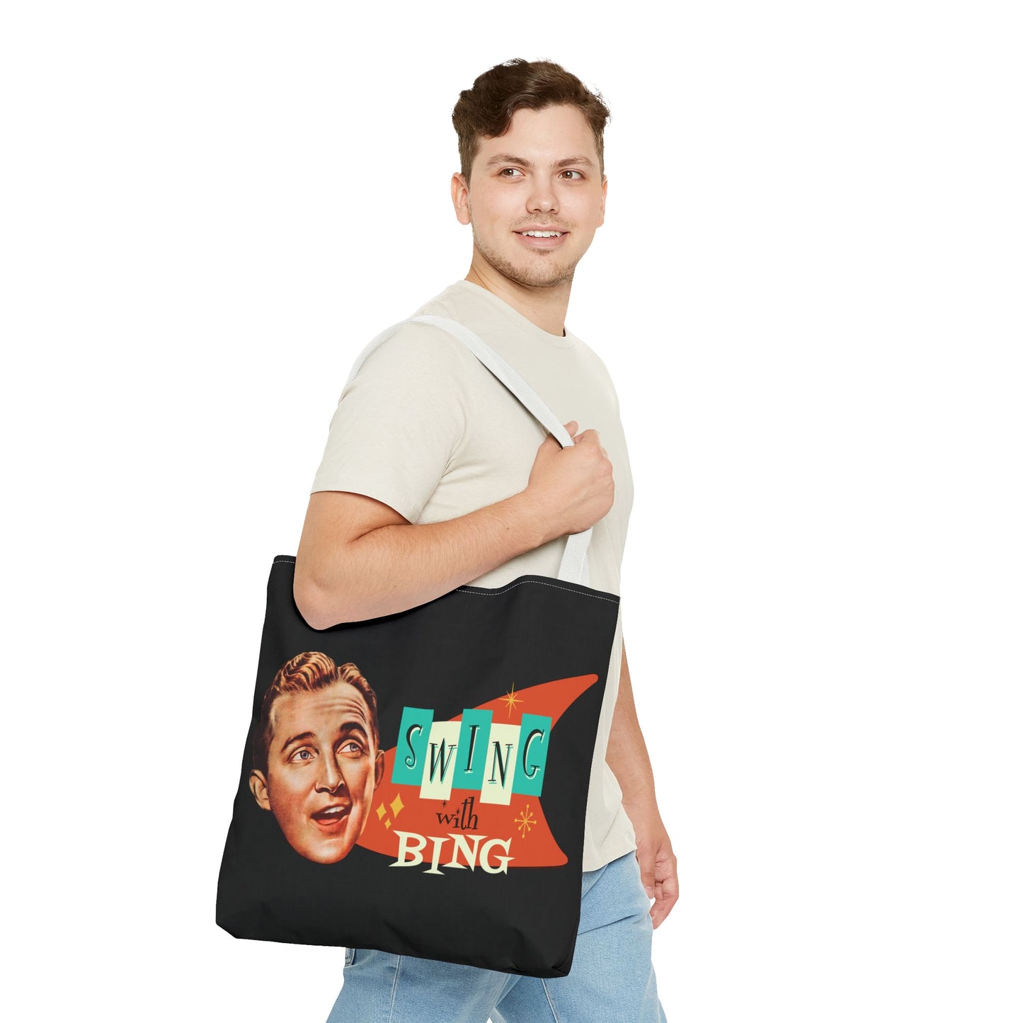 Swing With Bing Tote Bag