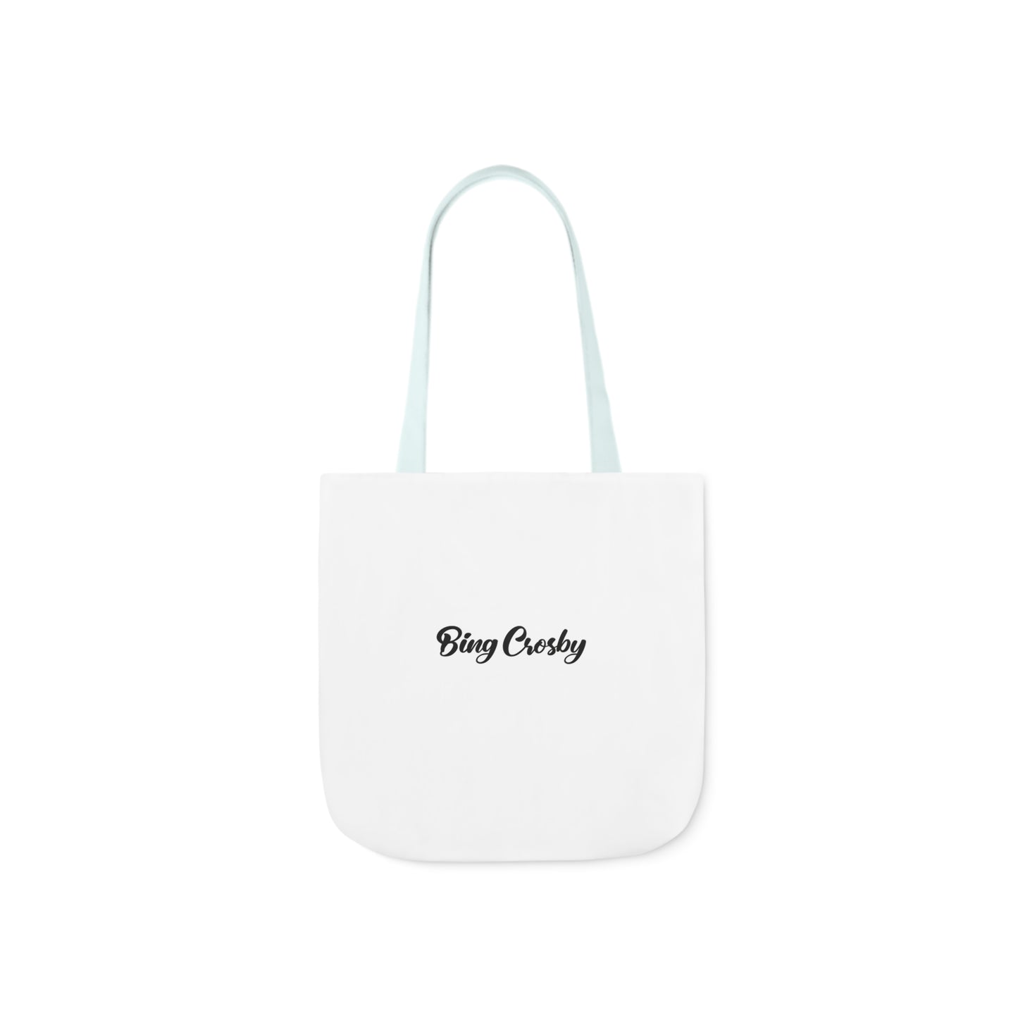 Mele Kalikimaka White Canvas Tote Bag