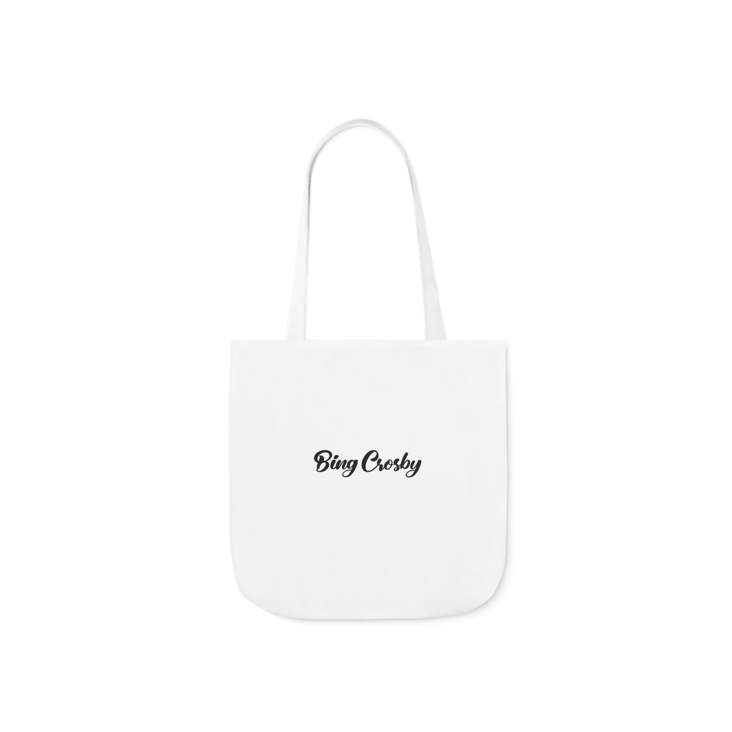 Mele Kalikimaka White Canvas Tote Bag
