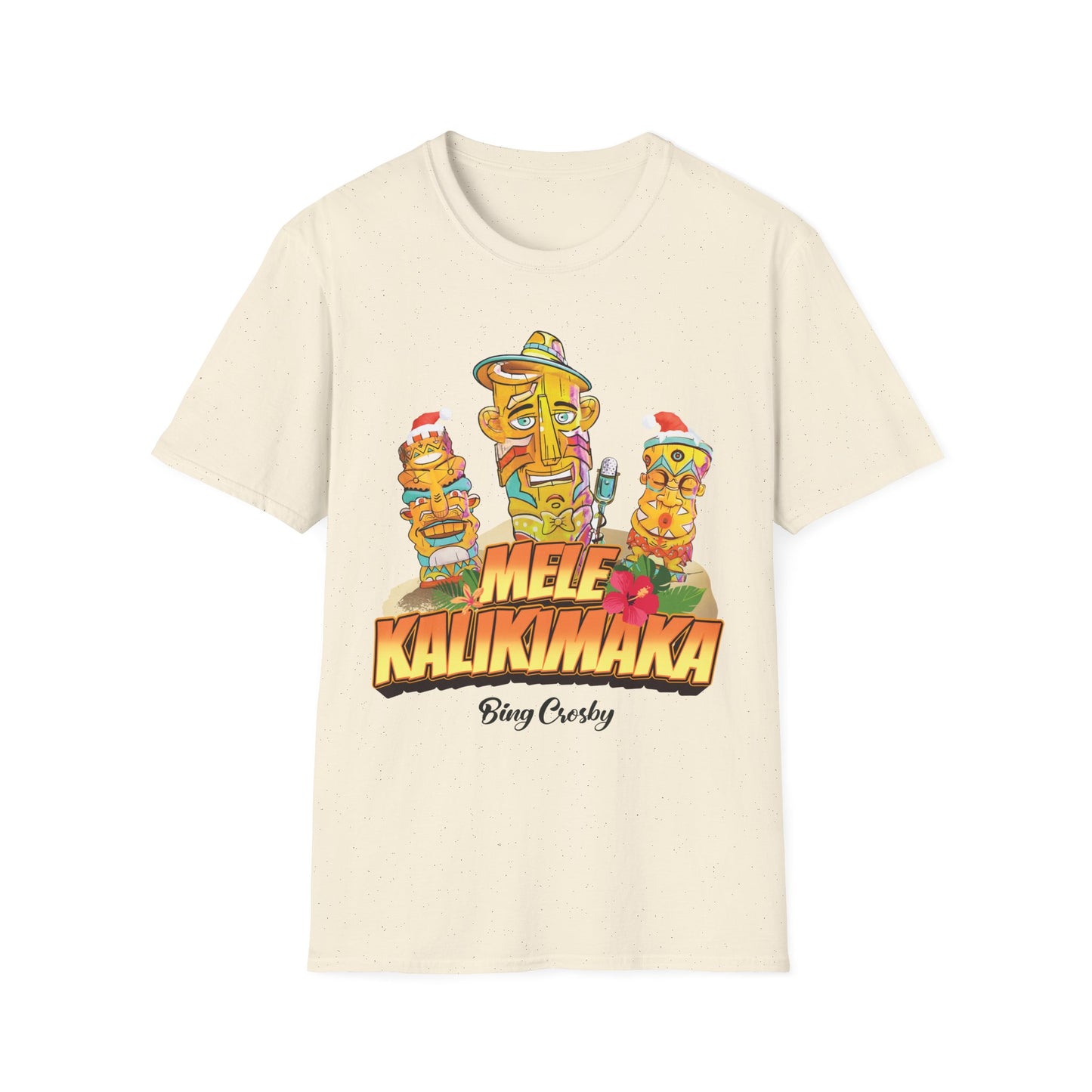 Mele Kalikimaka Unisex Garment-Dyed T-shirt