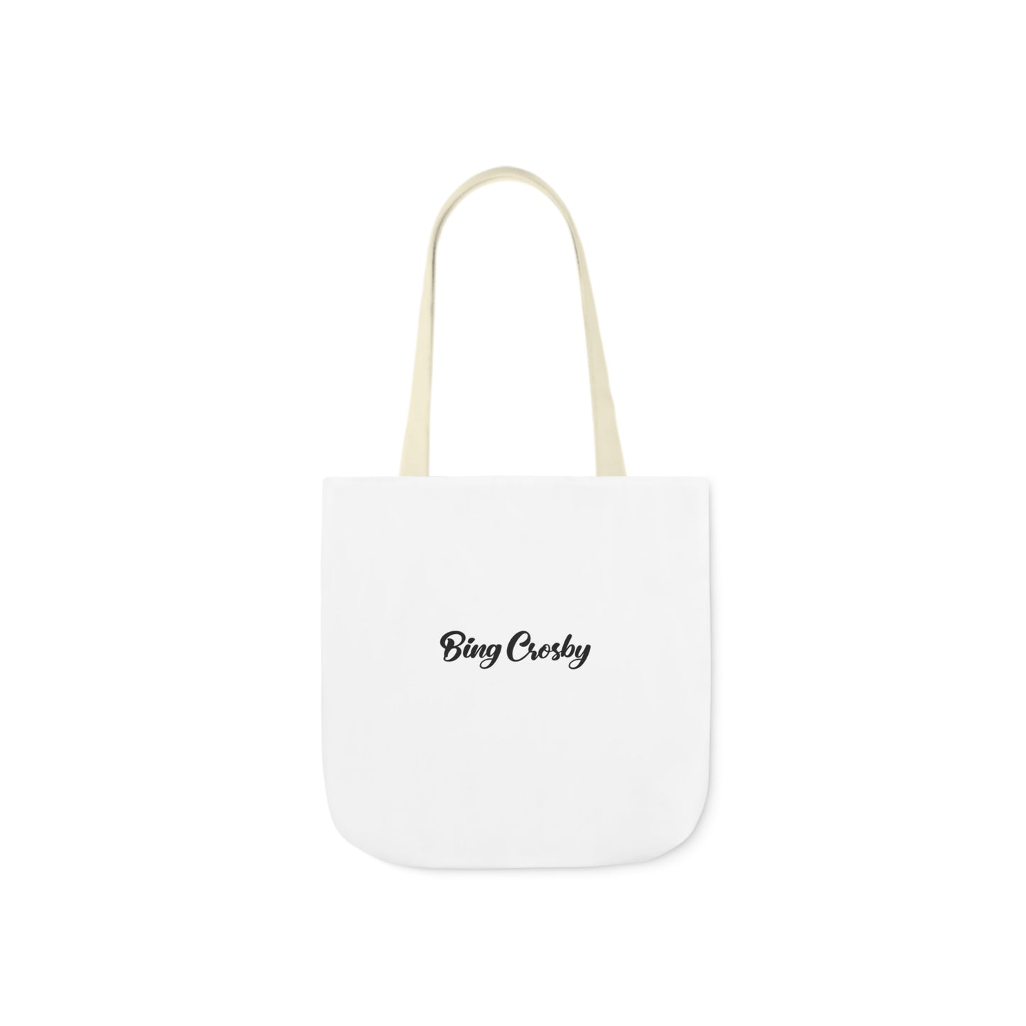 Mele Kalikimaka White Canvas Tote Bag