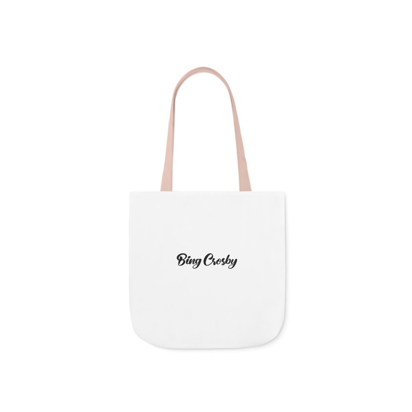 Mele Kalikimaka White Canvas Tote Bag