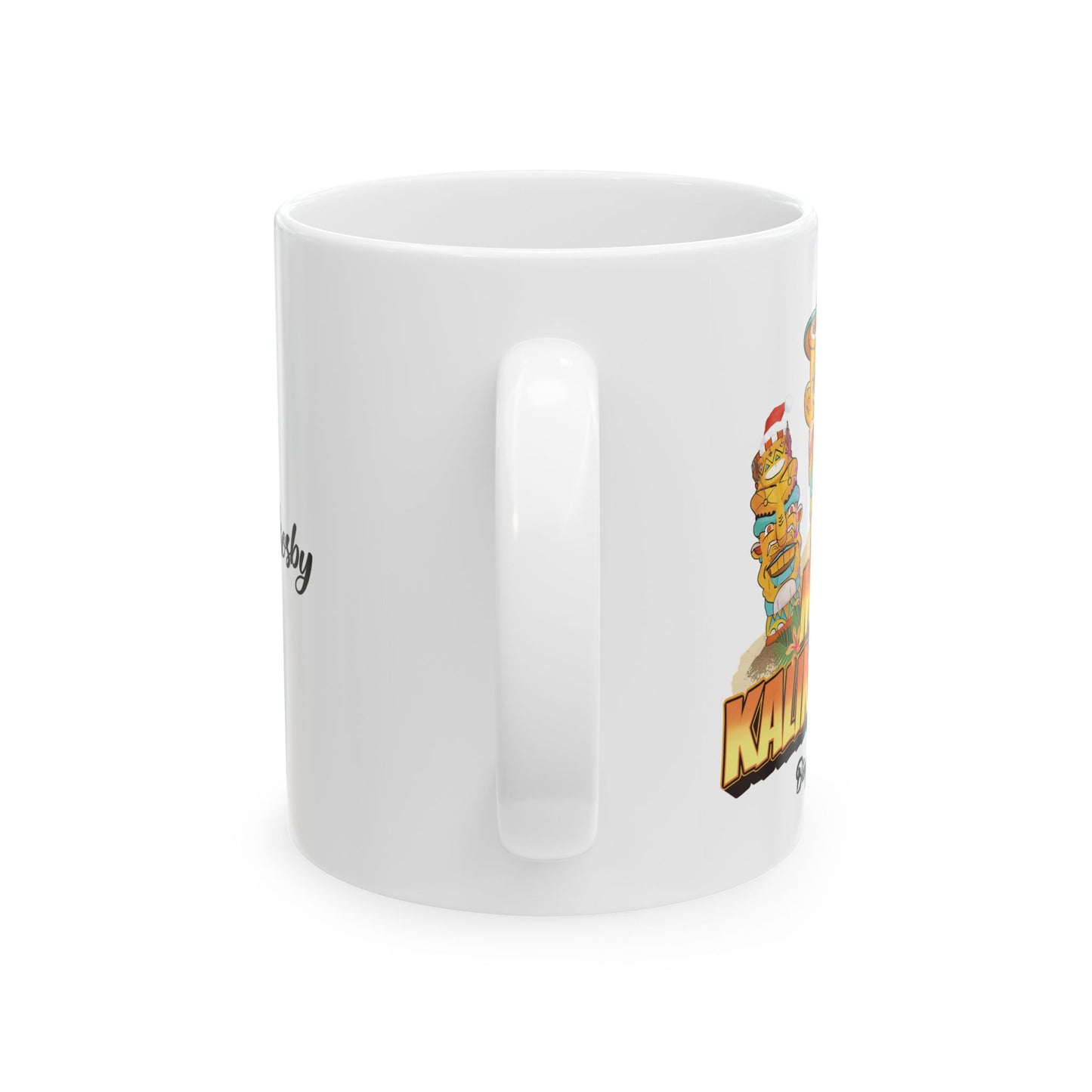 Mele Kalikimaka Ceramic Mug, (11oz)