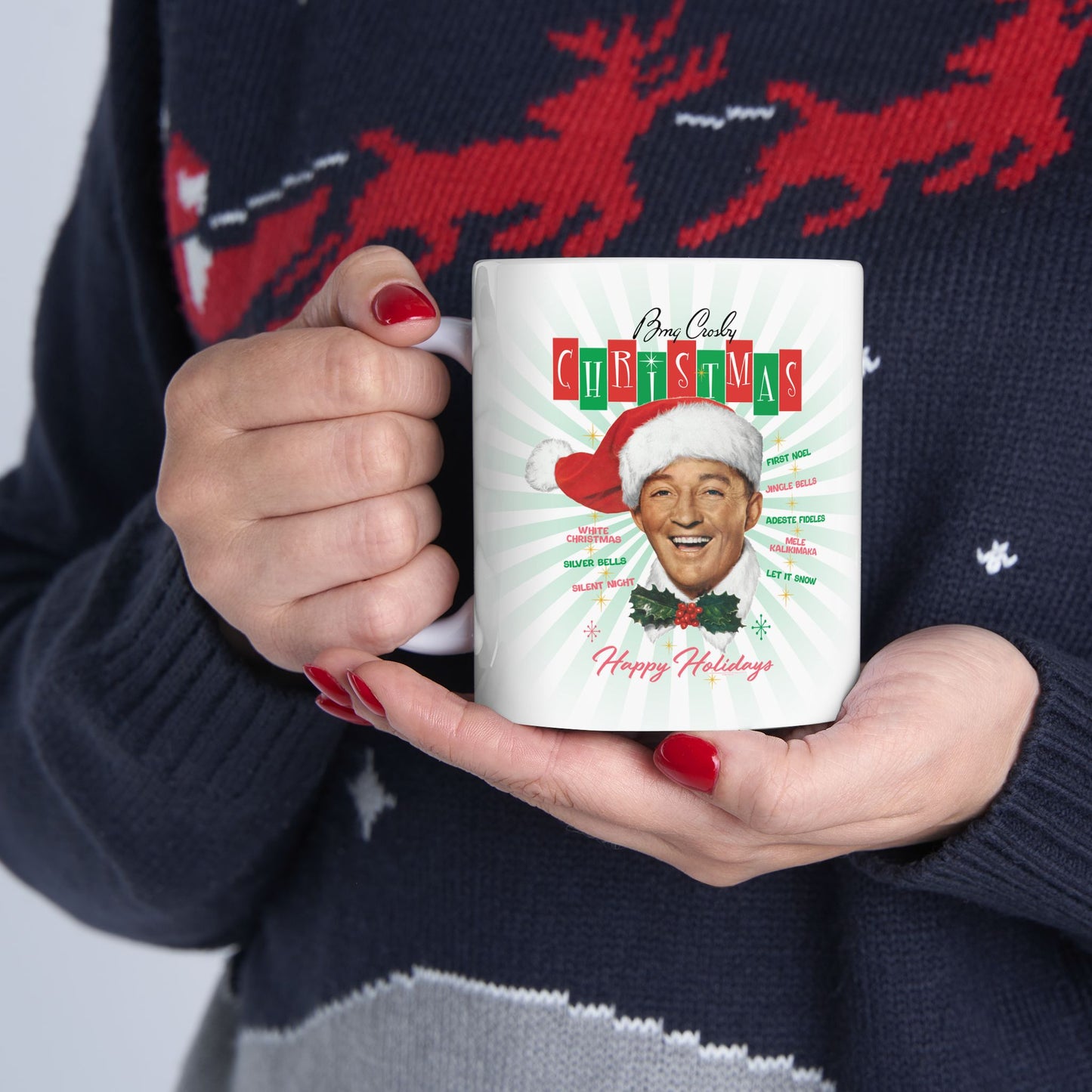 Bing Crosby Christmas Mug