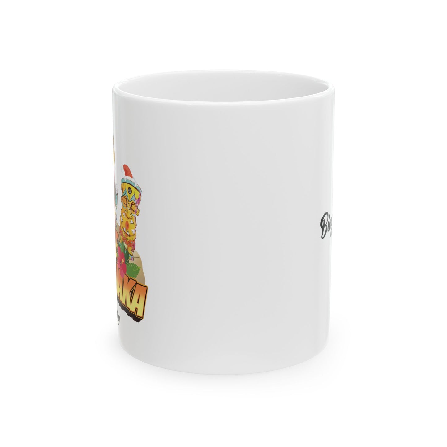 Mele Kalikimaka Ceramic Mug, (11oz)