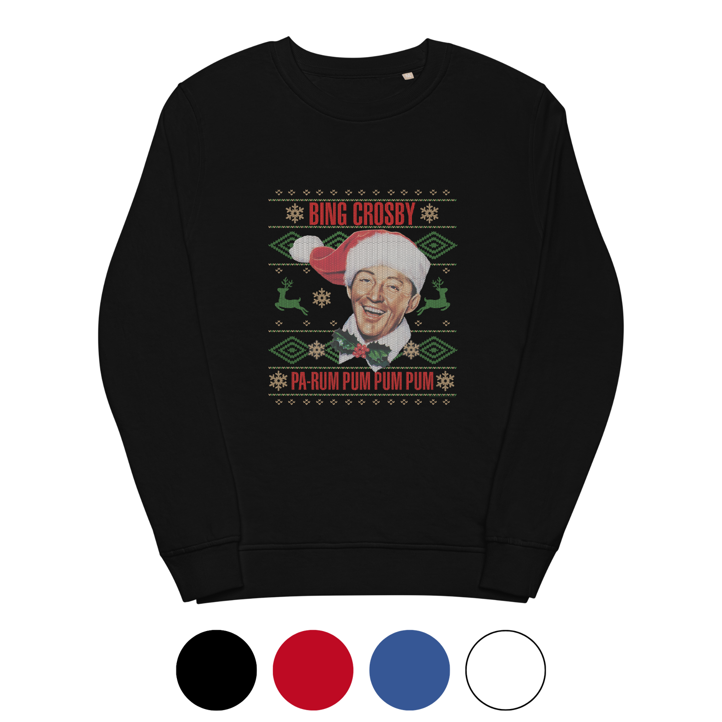 Bing Crosby Ugly Christmas Crew Neck
