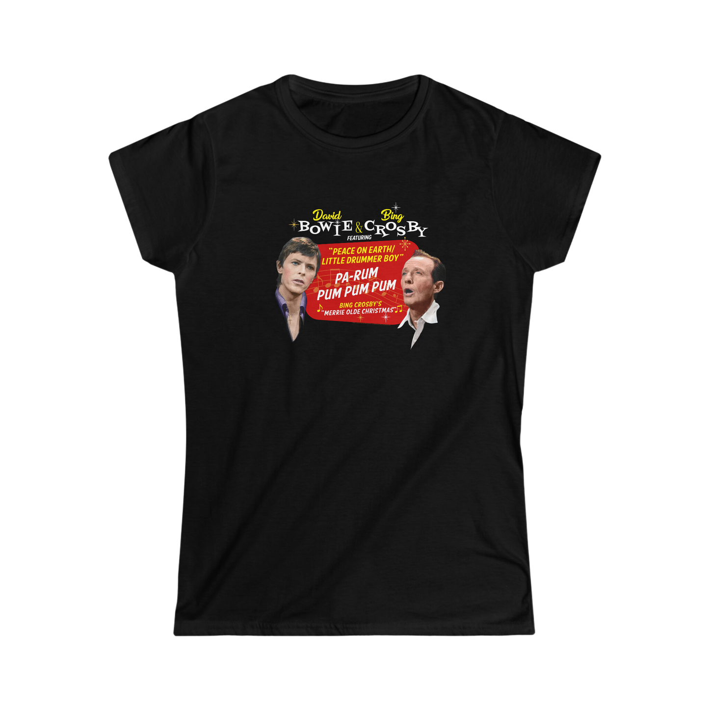 David Bowie x Bing Crosby - Pa-Rum Pum Pum Women's Tee