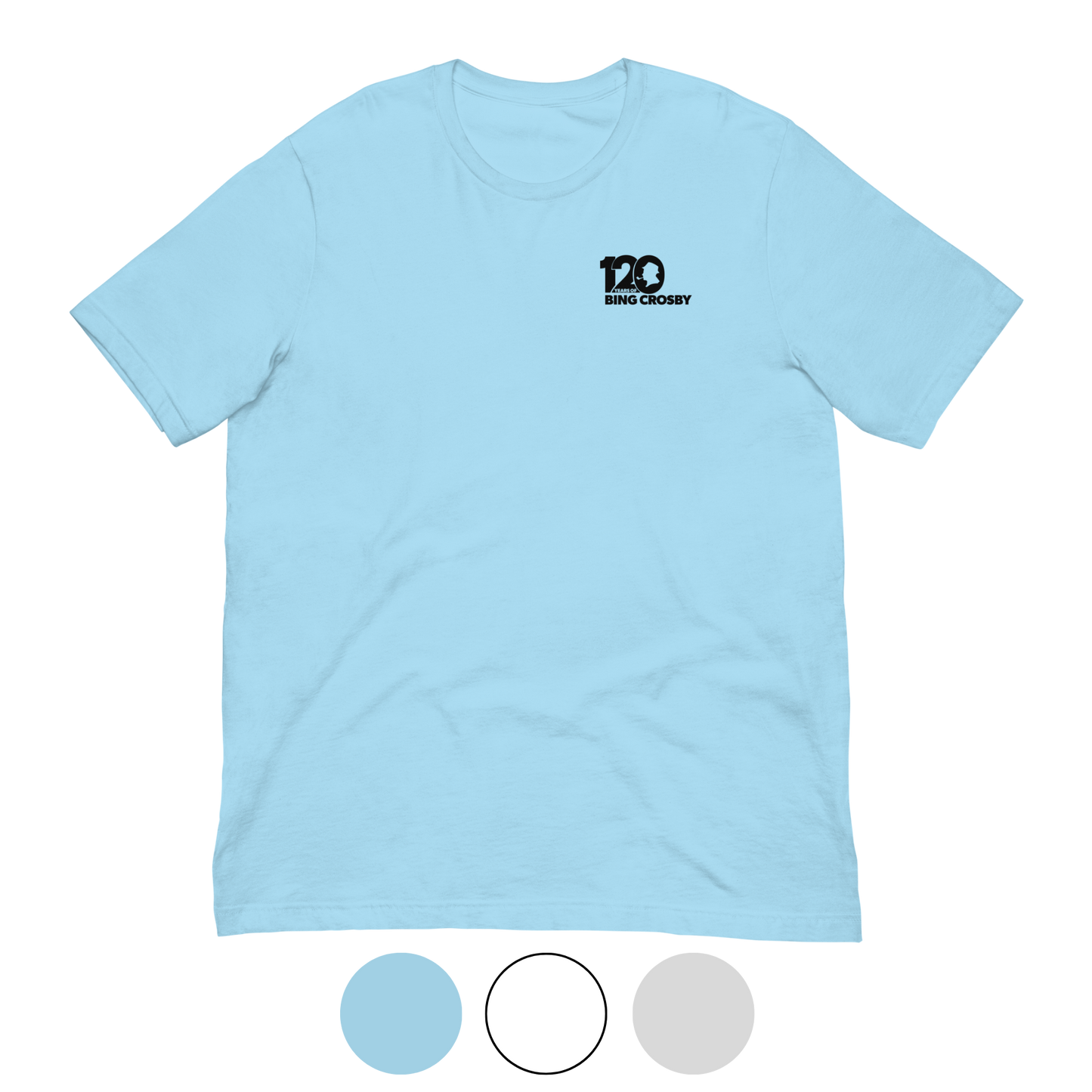 120 Years of Bing Crosby Tee - Black Logo