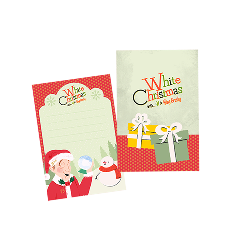 White Christmas Postcard (Set of 4)