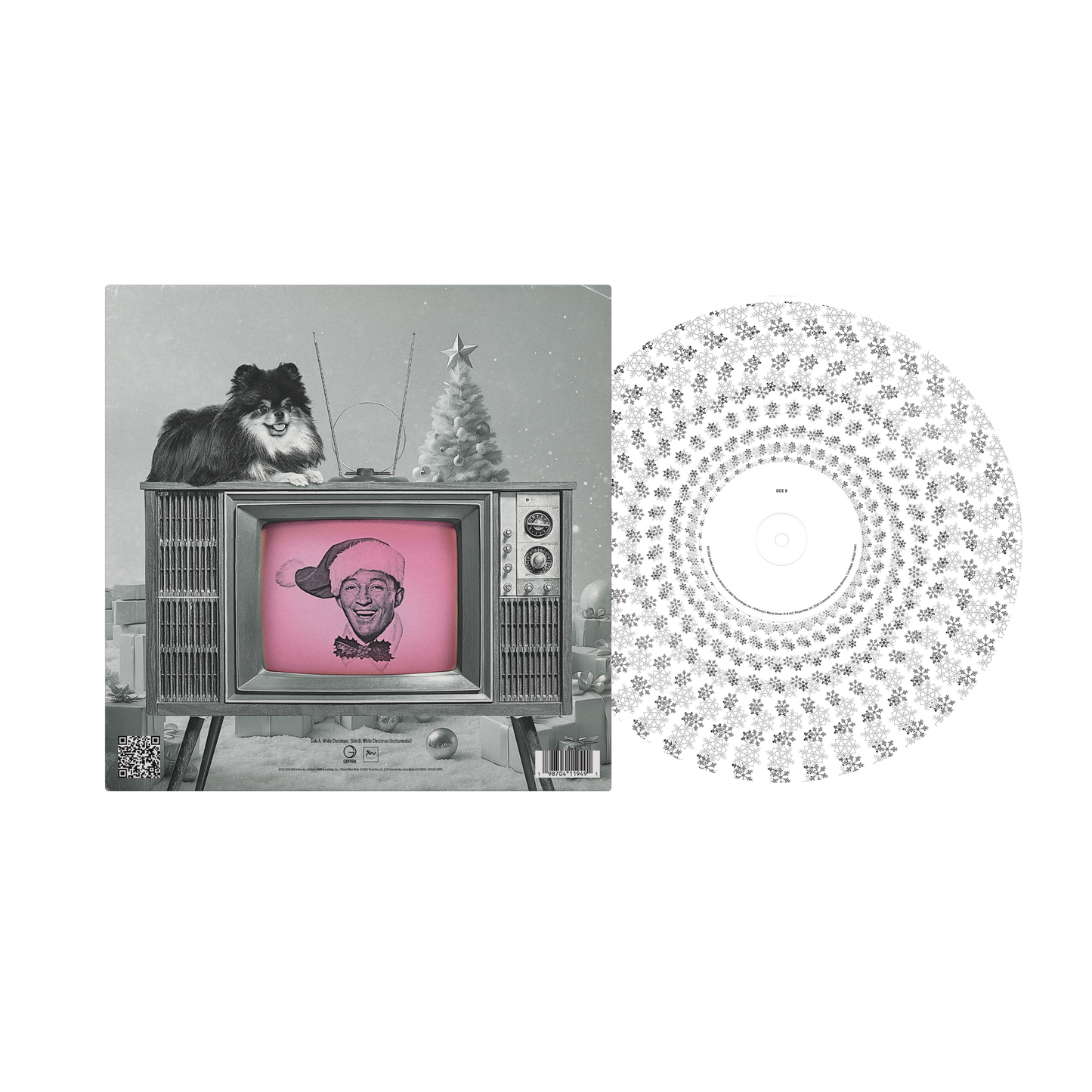 V x Bing Crosby - White Christmas Exclusive Zoetrope Snowflake Vinyl