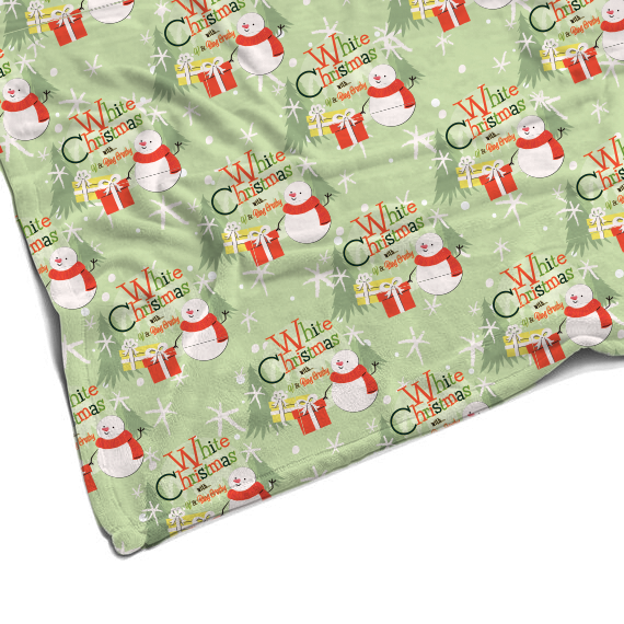 V x Bing Crosby - White Christmas Blanket