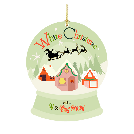 V x Bing Crosby - White Christmas Ornament