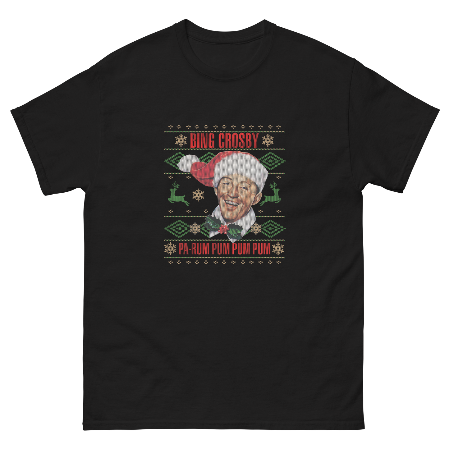 Bing Crosby Ugly Christmas Tee