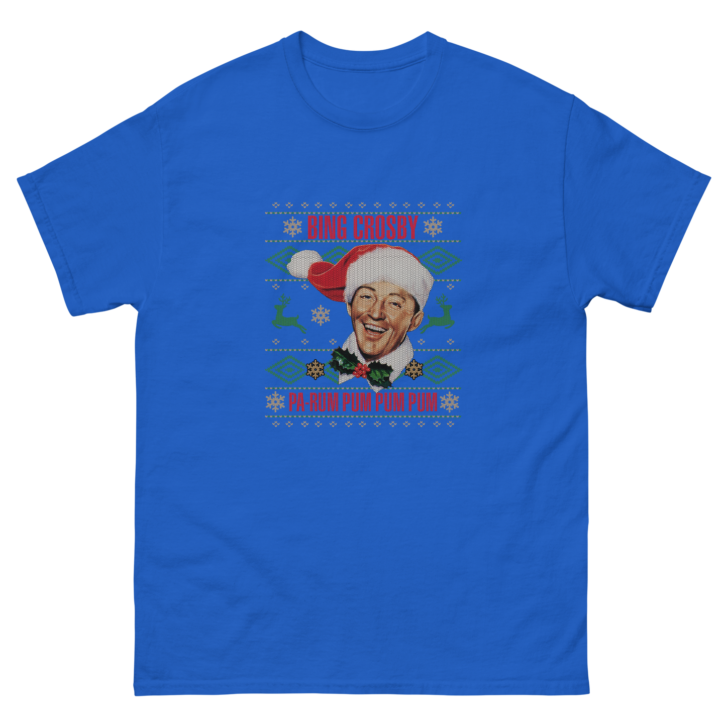 Bing Crosby Ugly Christmas Tee