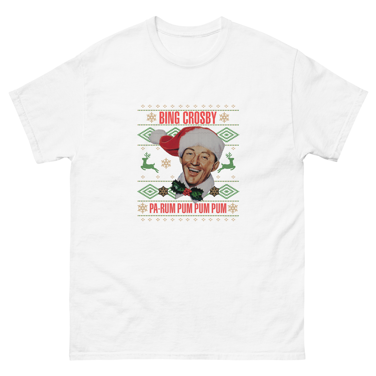 Bing Crosby Ugly Christmas Tee