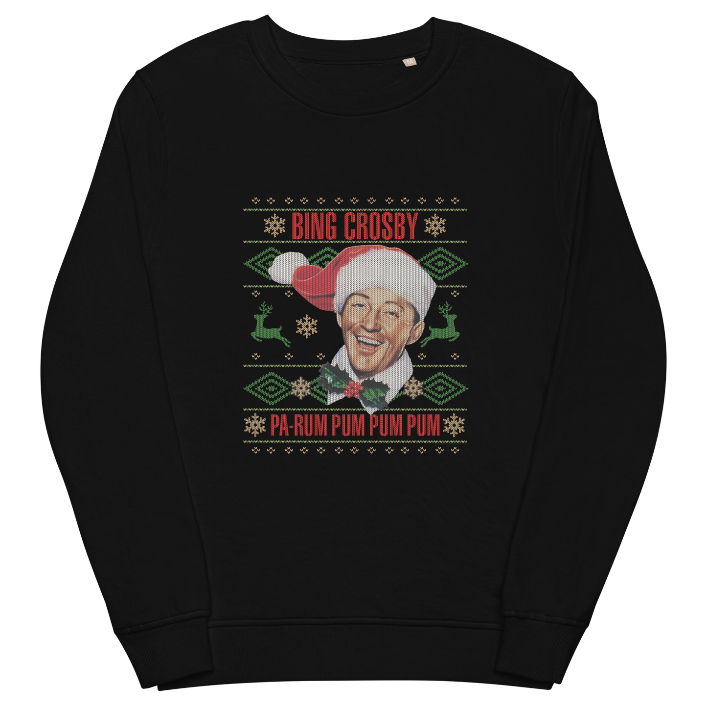Bing Crosby Ugly Christmas Crew Neck
