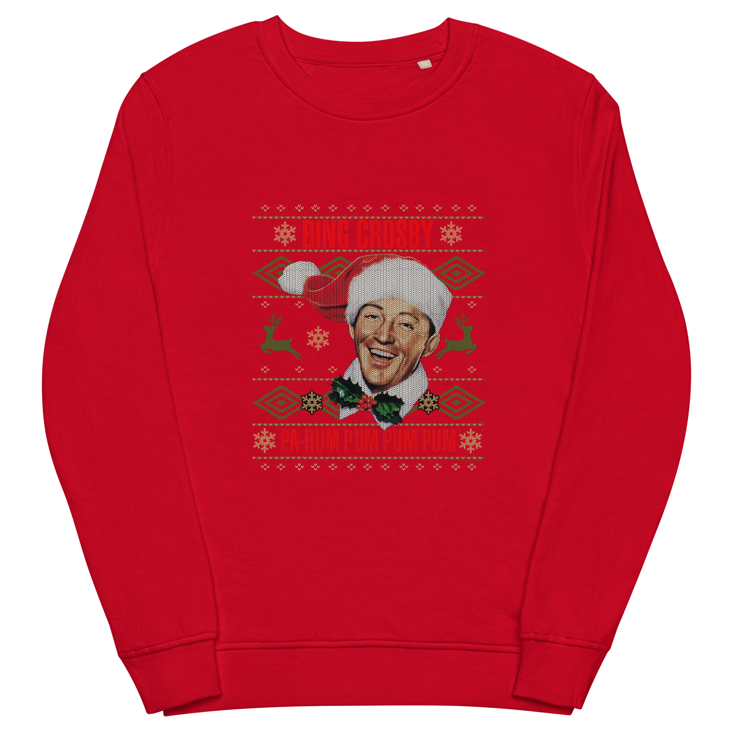Bing Crosby Ugly Christmas Crew Neck