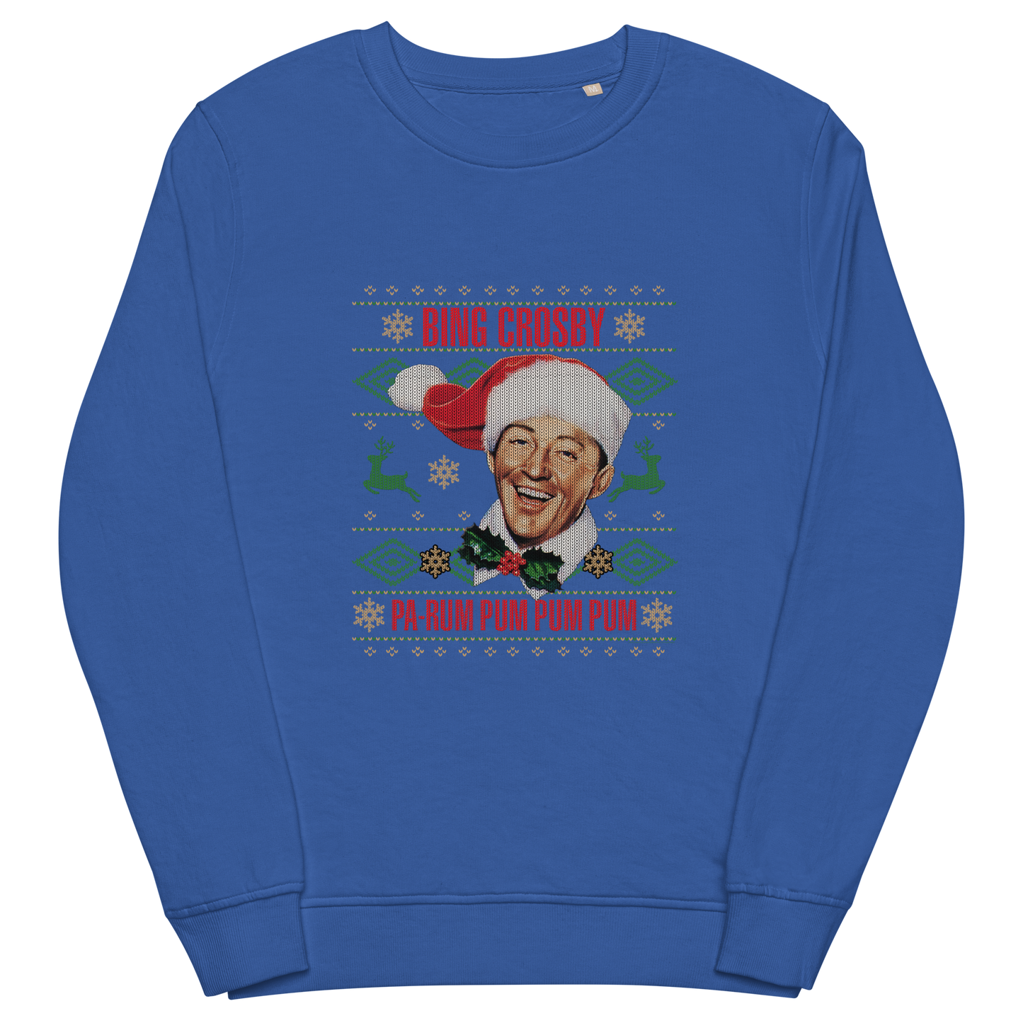 Bing Crosby Ugly Christmas Crew Neck