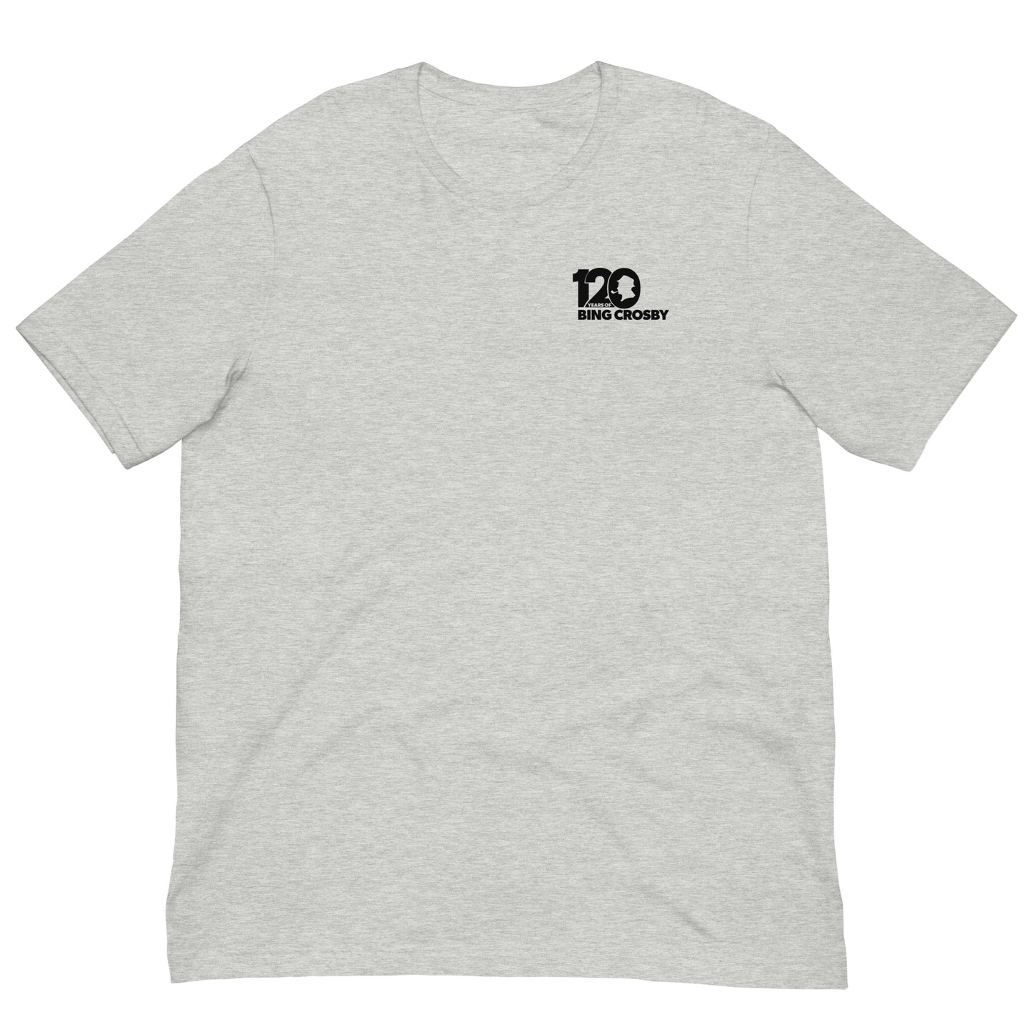 120 Years of Bing Crosby Tee - Black Logo