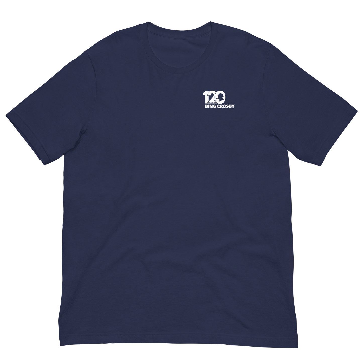120 Years of Bing Crosby Tee - White Logo