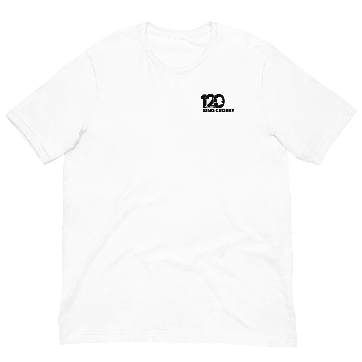 120 Years of Bing Crosby Tee - Black Logo
