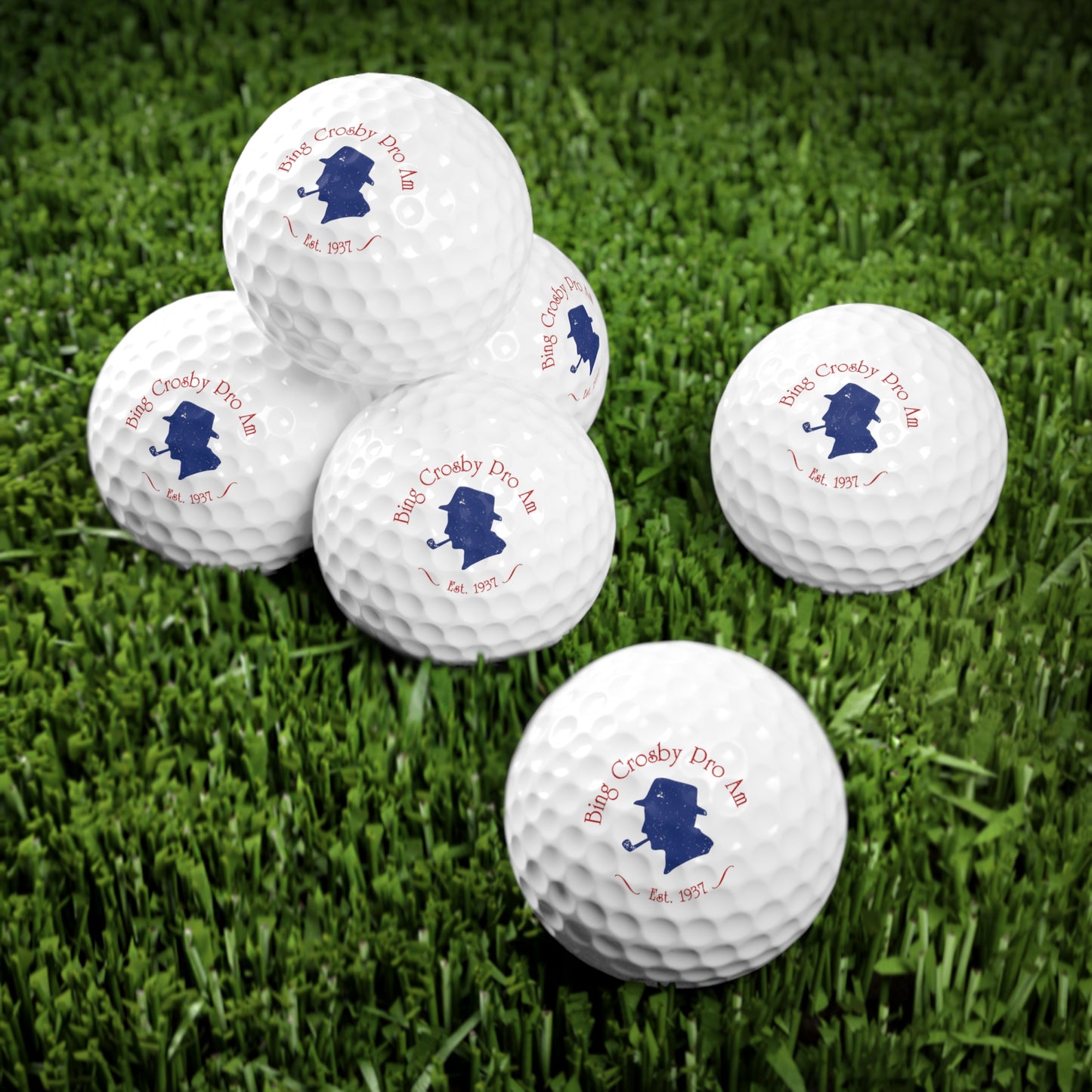 Bing Crosby Pro AM — Golf Balls (6 pack)