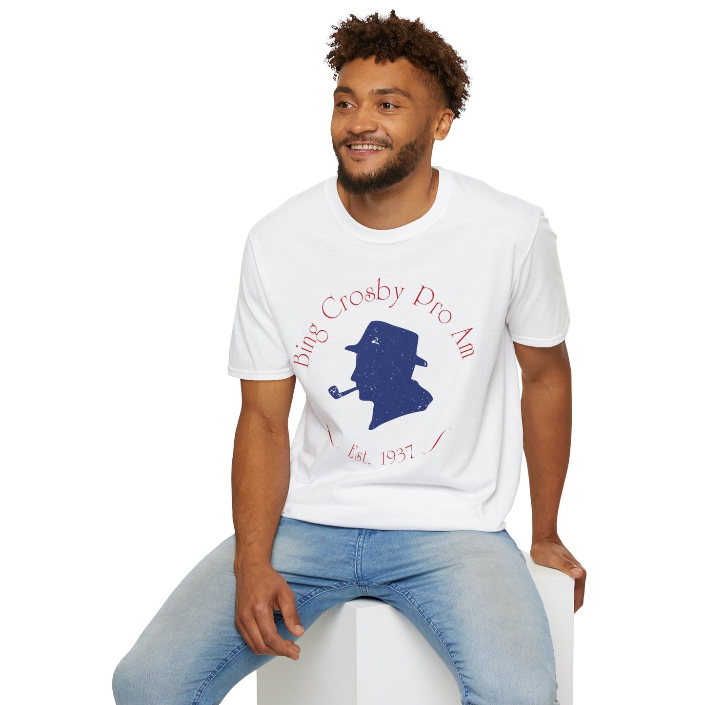 Bing Crosby Pro-Am White Unisex T-Shirt