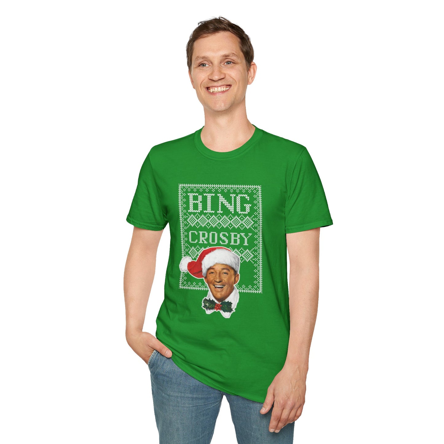 Bing Crosby Ugly Unisex Softstyle T-Shirt