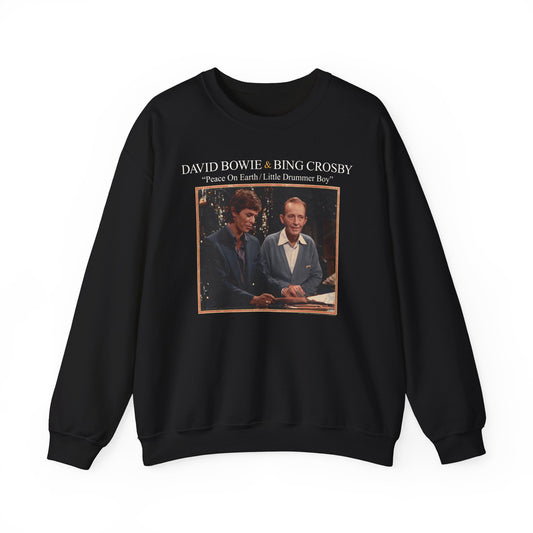 David Bowie x Bing Crosby – “Peace On Earth/“Little Drummer Boy” Unisex Sweatshirt