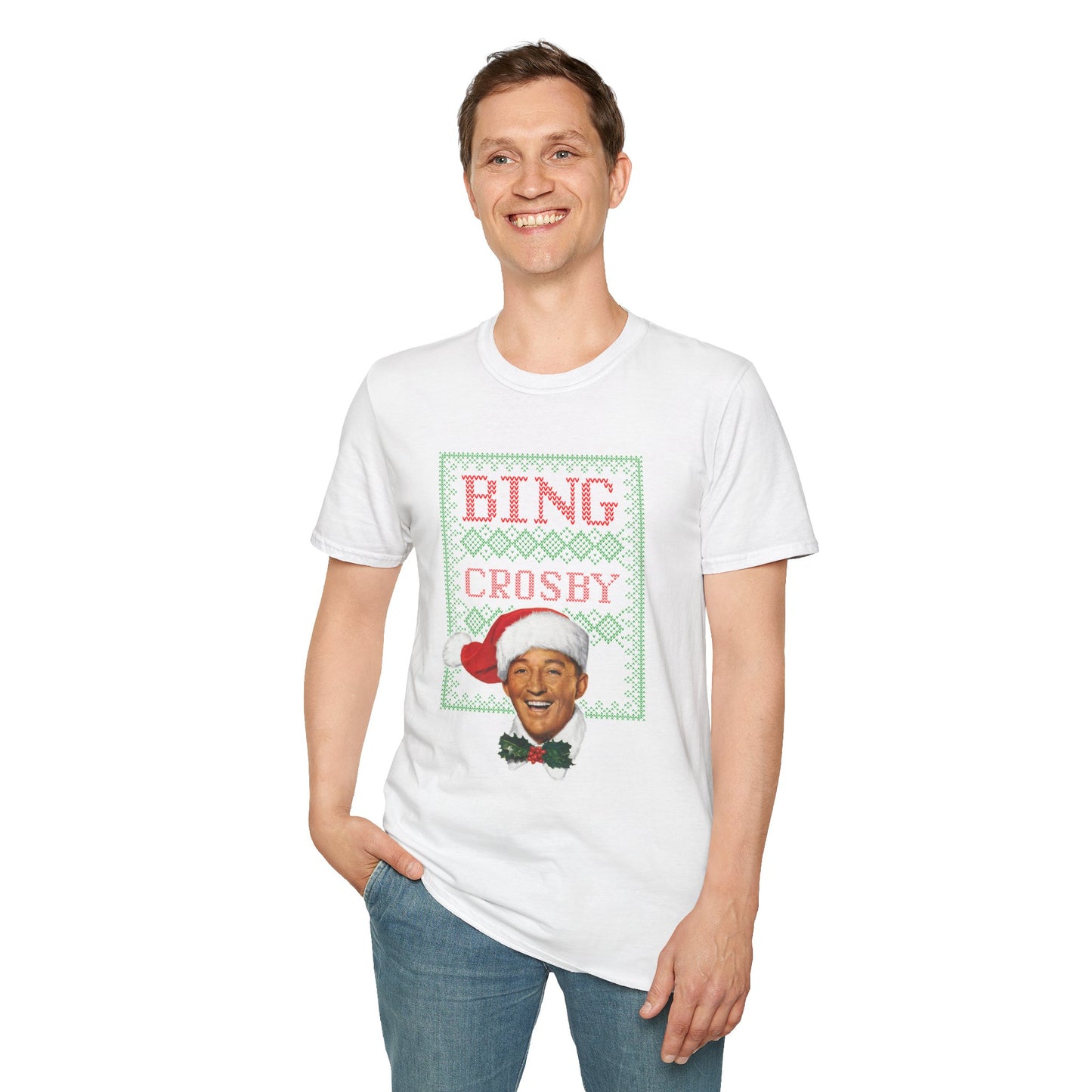 Bing Crosby Ugly Unisex Softstyle T-Shirt
