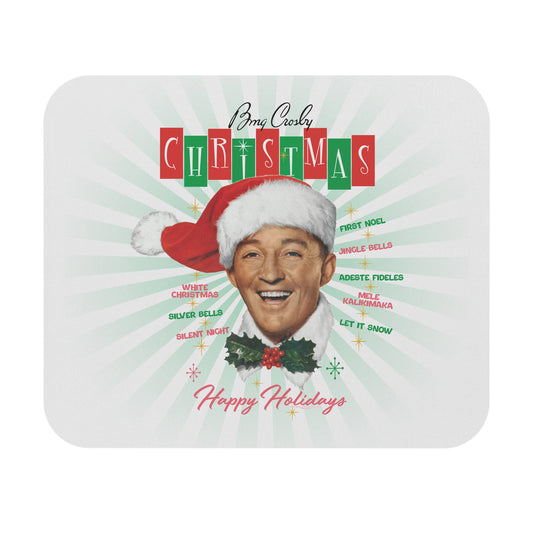 Bing Crosby Christmas Mouse Pad