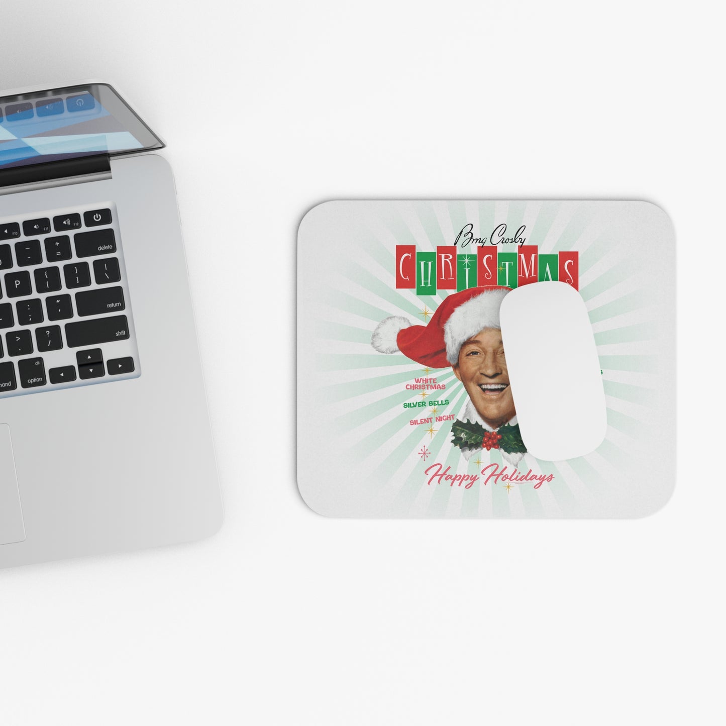 Bing Crosby Christmas Mouse Pad