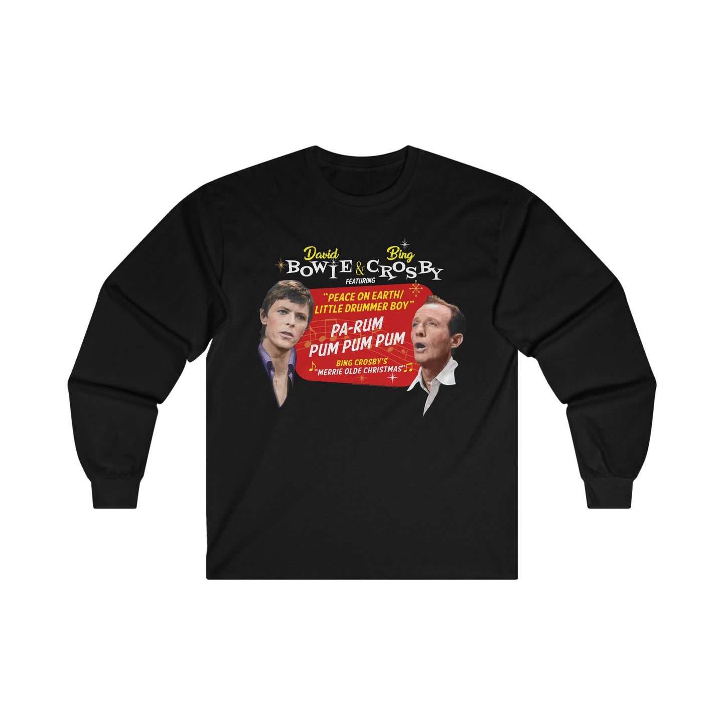 David Bowie x Bing Crosby - Pa-Rum Pum Pum Longsleeve Shirt