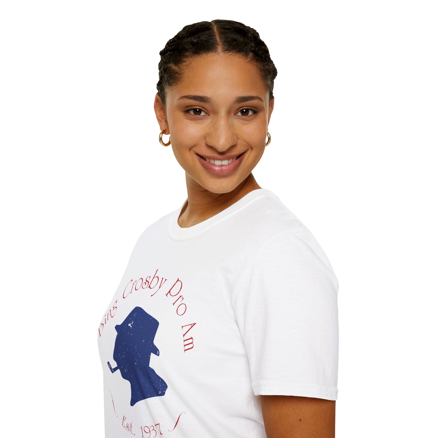 Bing Crosby Pro-Am White Unisex T-Shirt