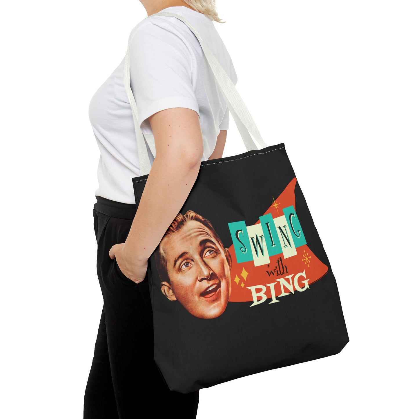 Swing With Bing Tote Bag