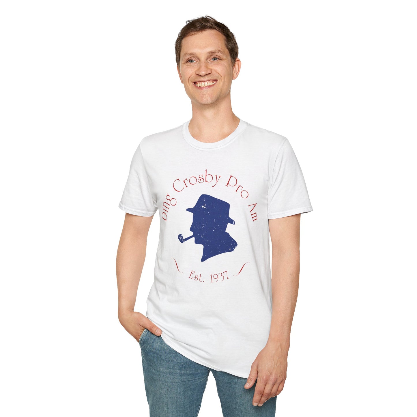 Bing Crosby Pro-Am White Unisex T-Shirt