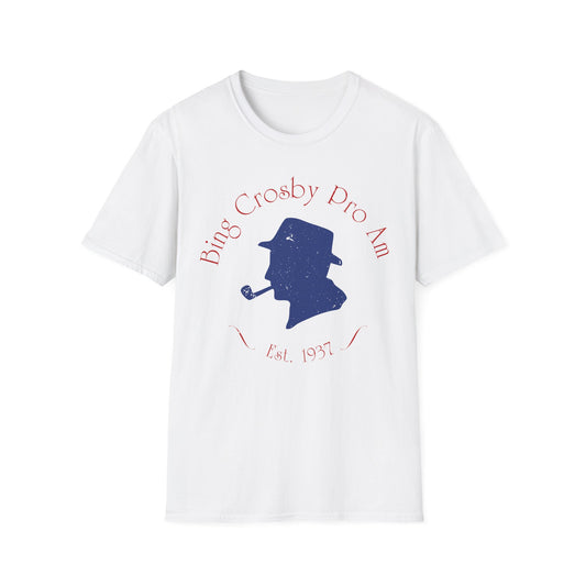 Bing Crosby Pro-Am White Unisex T-Shirt