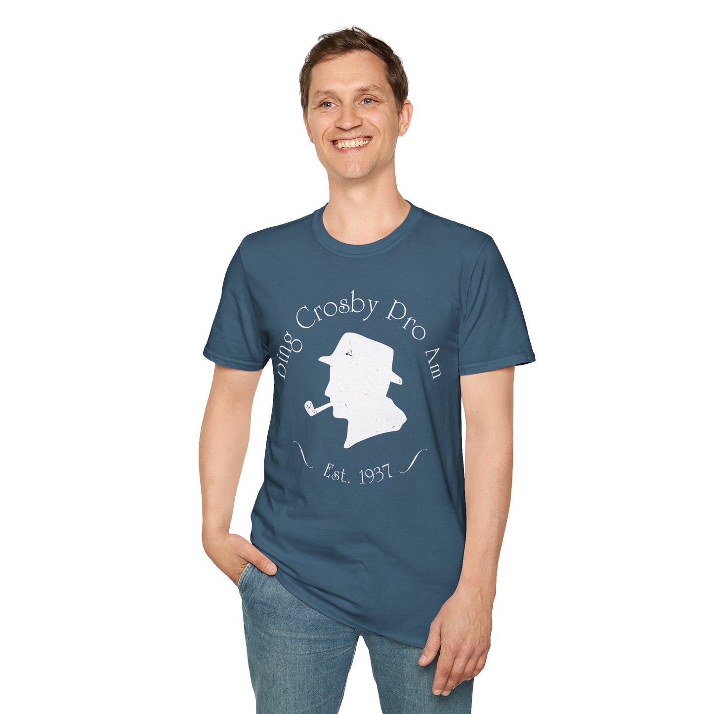 Bing Crosby Pro-Am White Unisex T-Shirt