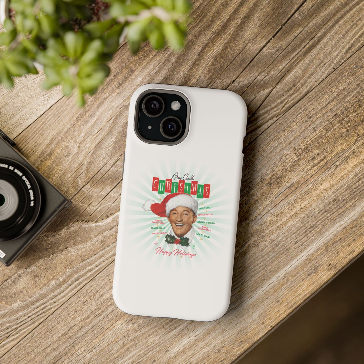 Bing Crosby Christmas iPhone Case