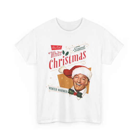 Narragansett Beer - White Christmas Bing Tee