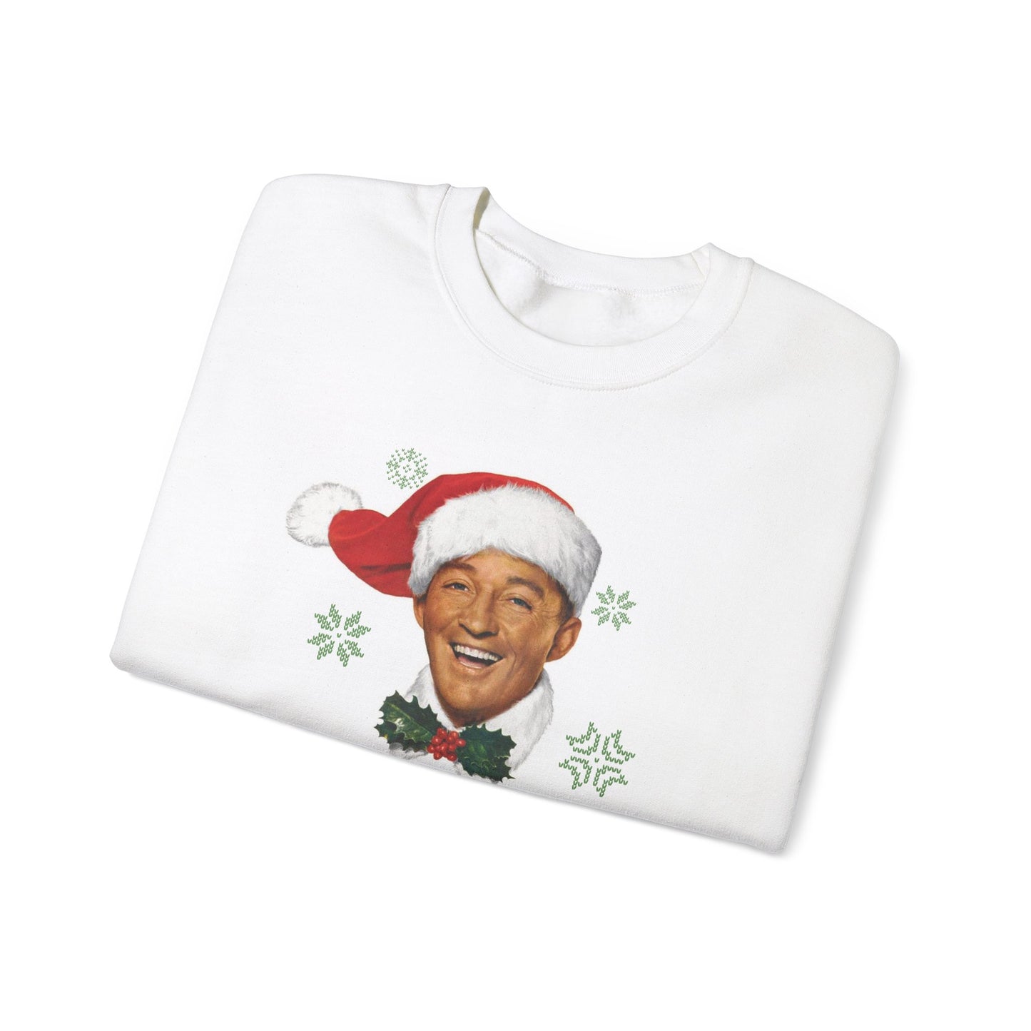 Jolly Bing Unisex Sweater -White
