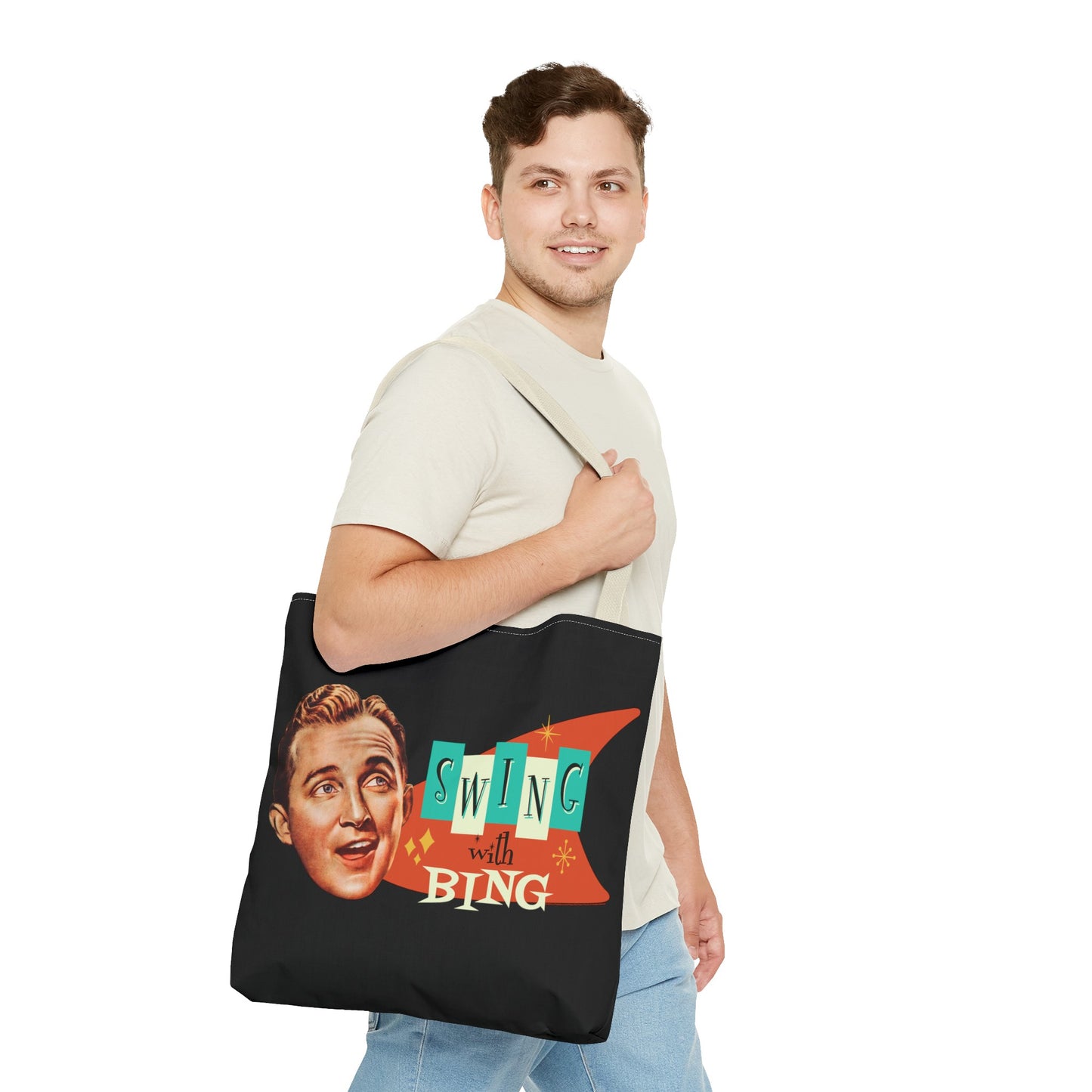 Swing With Bing Tote Bag