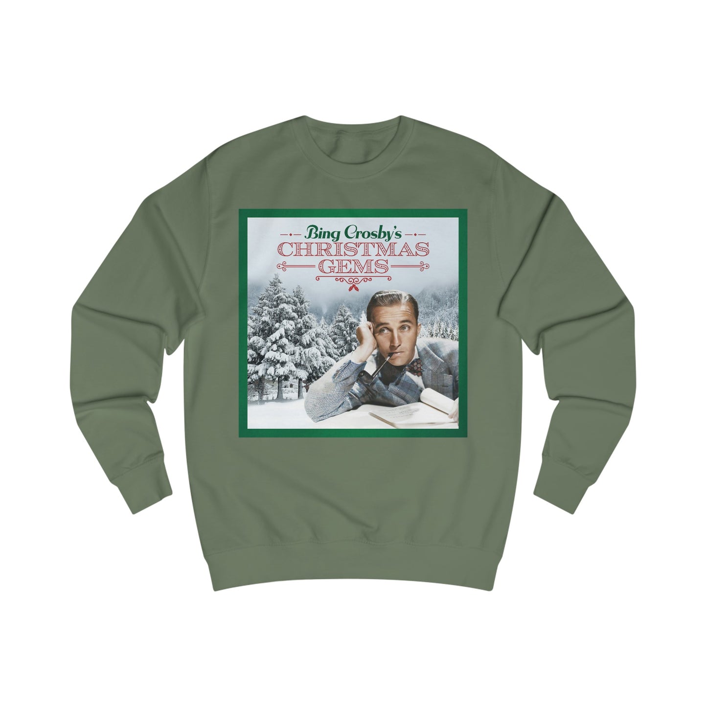 Bing Crosby Christmas Gems Unisex Sweatshirt