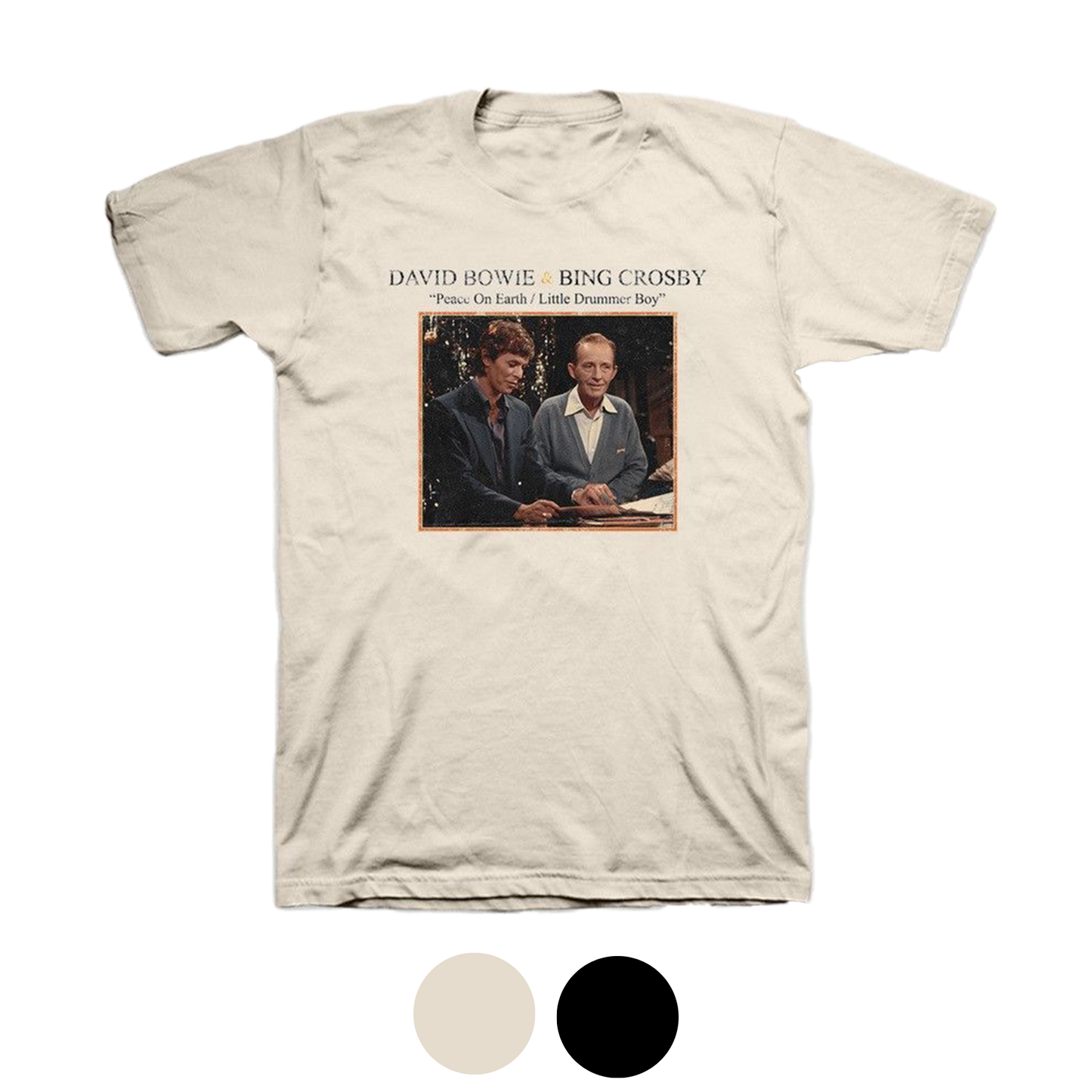 David Bowie x Bing Crosby "Peace on Earth"/"Little Drummer Boy" Tee