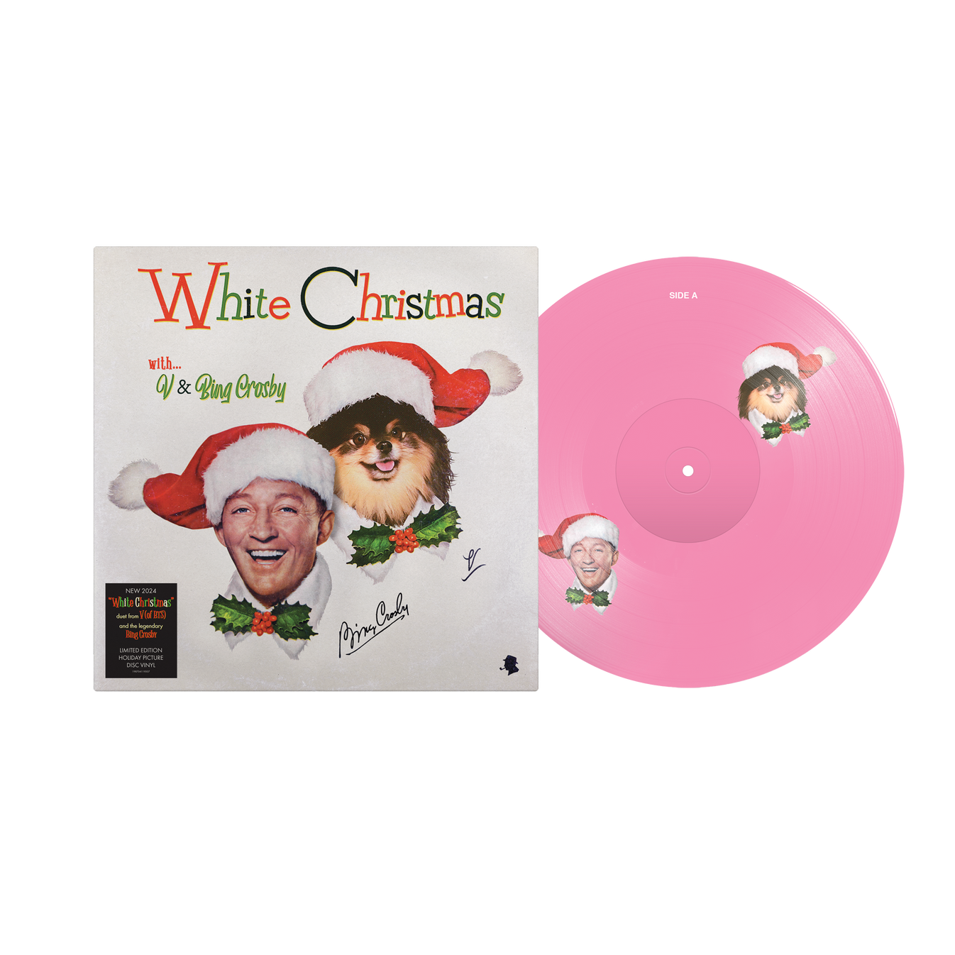 V x Bing Crosby - White Christmas Picture Disc Vinyl – Bing Crosby Merch