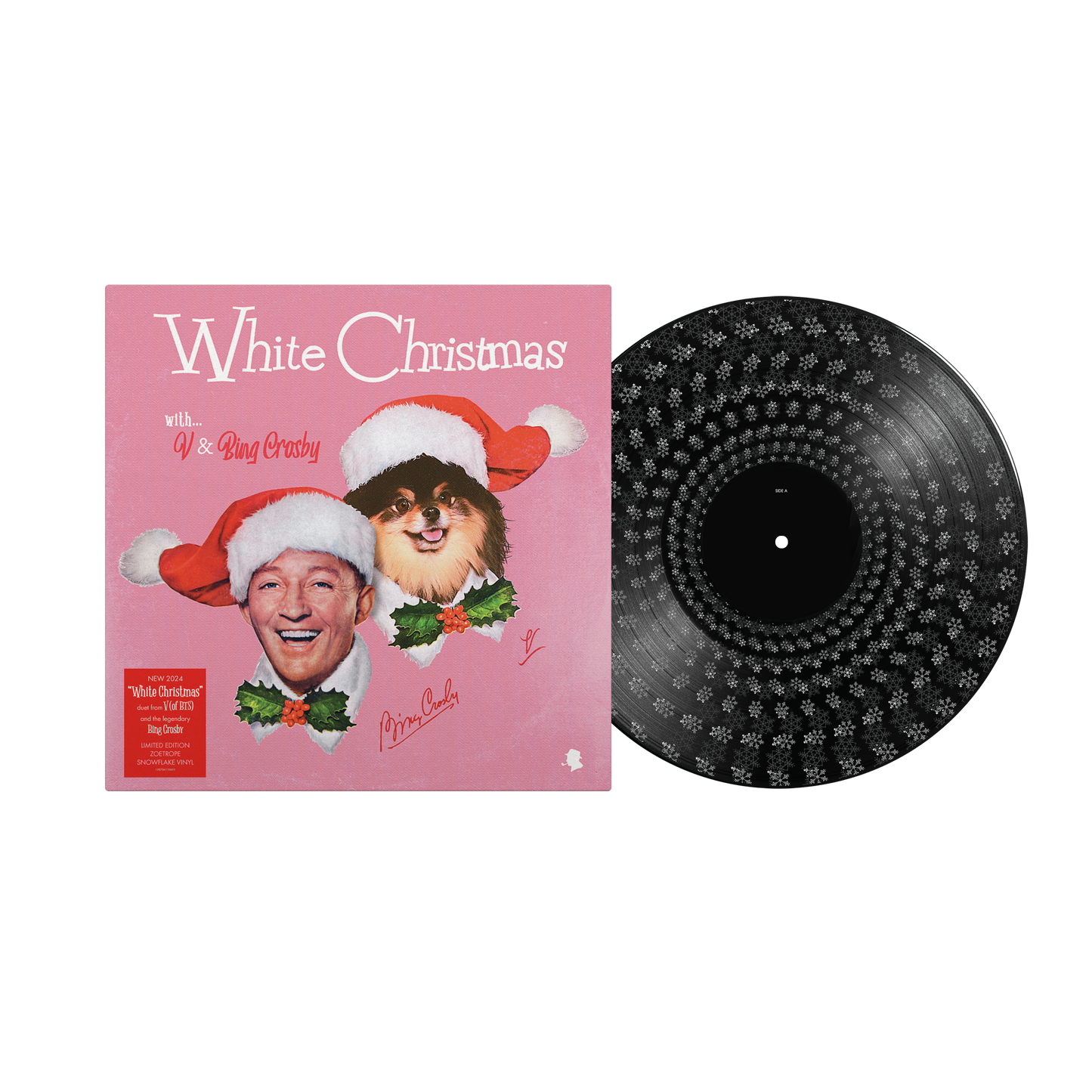 V x Bing Crosby - White Christmas Exclusive Zoetrope Snowflake V x Bing Crosby - White Christmas Exclusive Zoetrope Snowflake