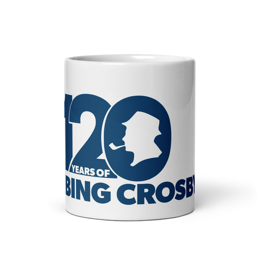 120 Years of Bing Crosby Mug - Blue Logo