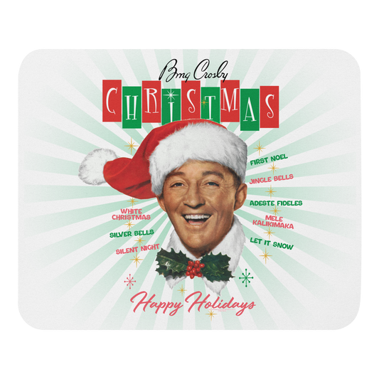 Bing Crosby Christmas Mouse Pad