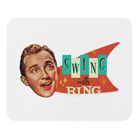 Swing With Bing Mouse Pad