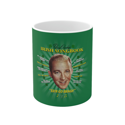 Bing Crosby's Irish Songbook Mug Green